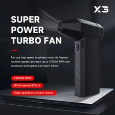 X3 super power turbo fan 130000RPM