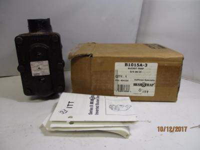 Hoffman 404324 Bucket Trap 3/4'' in 15 B1015A-3 Max. Pressure: 250