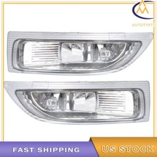 Leftright Side Bumper Fog Light Lamp For 2004 2005 Toyota Sienna 3.3l Wbulbs