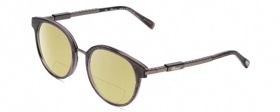 Gafas de sol polarizadas BIFOCALES Chopard Ceramic VCH239 para mujer en gris/metal 50 mm Foto 2 de 4