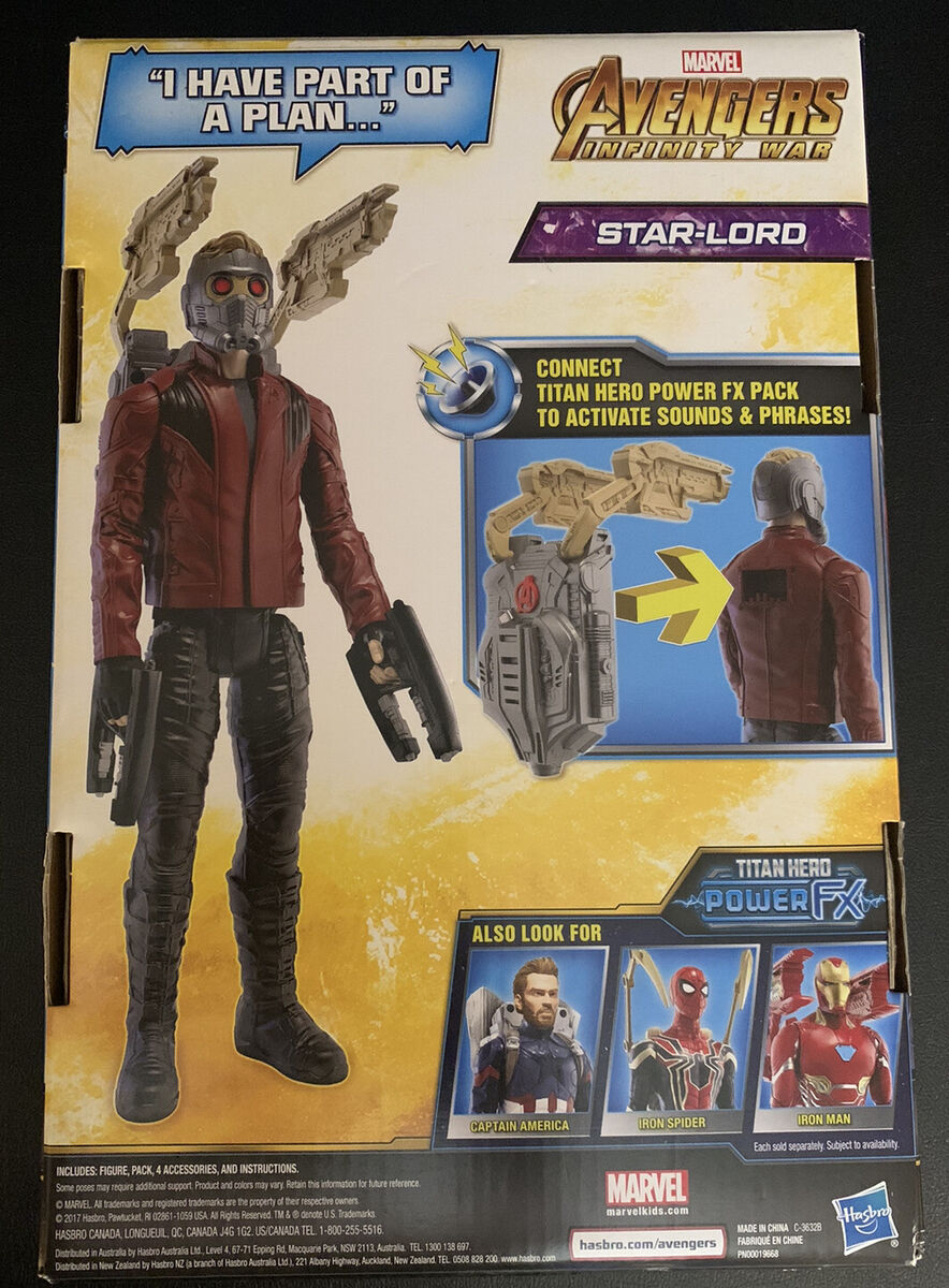 Avengers: Infinity War Titan Hero Power FX Star-Lord Action Figure