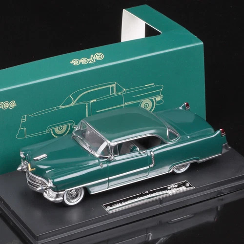 GFCC 1/43 Scale 1954 Cadillac Coupe De Ville Diecast Car Model Toy Acrylic Box - Picture 30 of 51