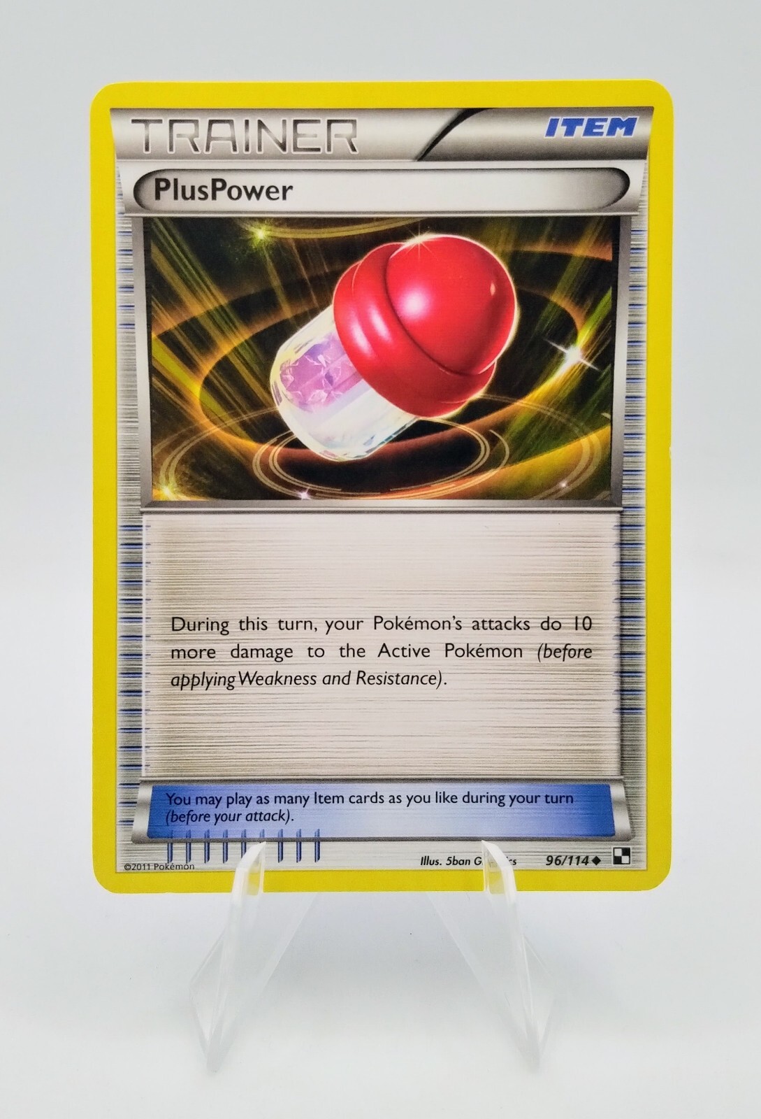 PlusPower 96/114 Black and White 2011 Pokemon Card