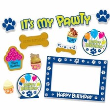 Dog Birthday Party Kit 10 Per Pack Paper Dog Birthday Party Birthday Decorations