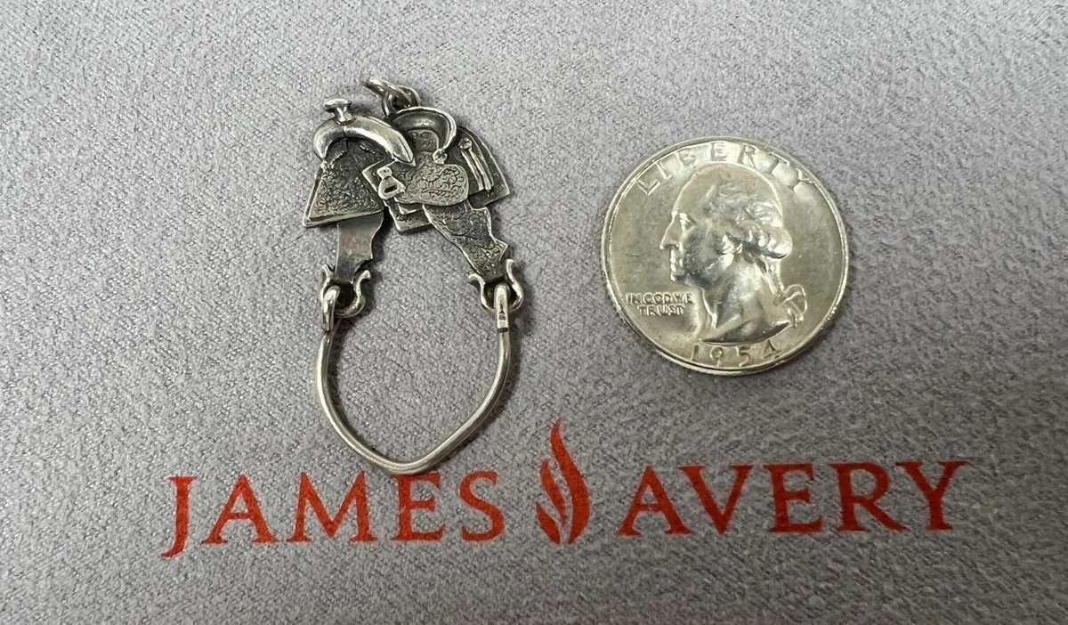 james avery charm holder necklace: Accessories