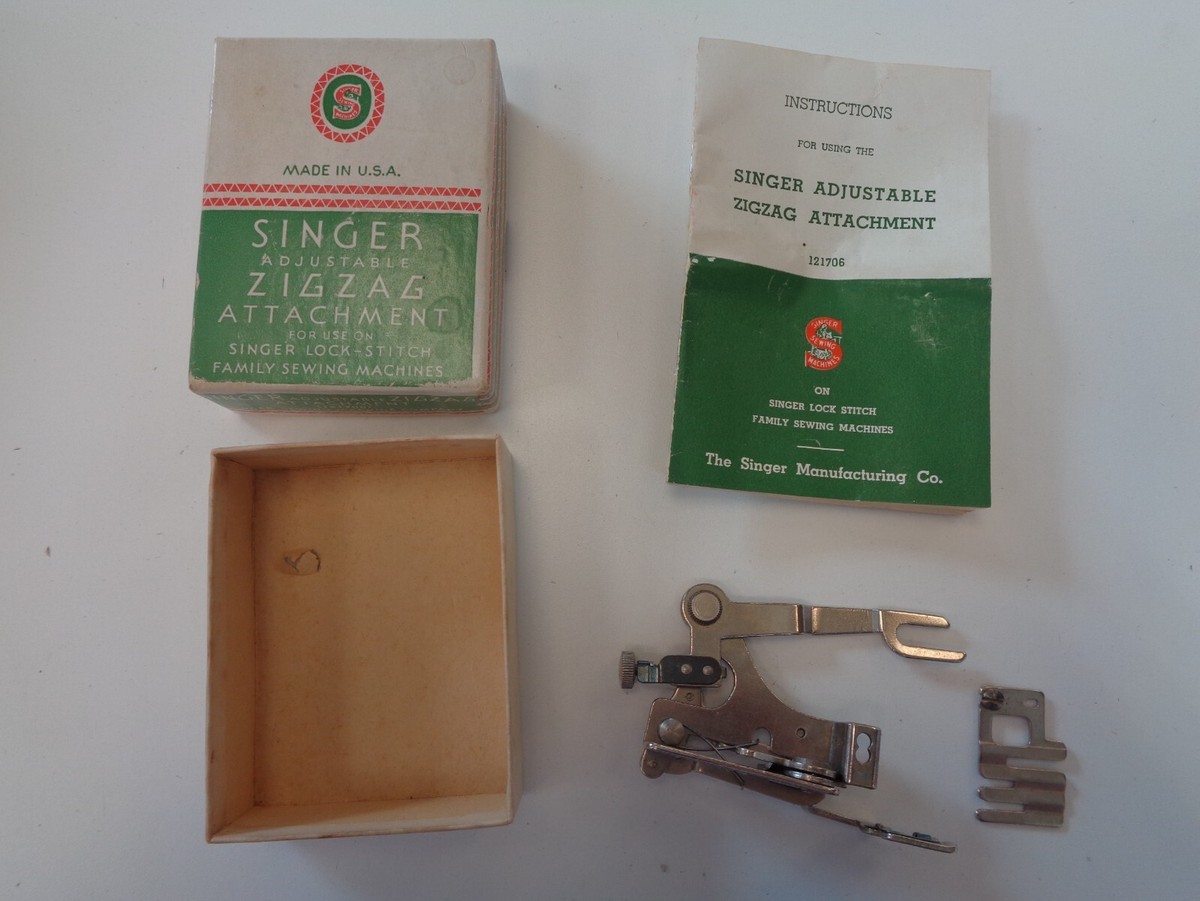 ✩BBA✩ Singer Low Shank Sewing Machine Adjustable Zigzag Attachment