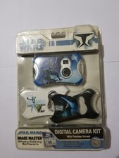 STAR WARS CLONE WARS DIGITAL CAMERA KIT with PREVIEW SCREEN PHOTO EDITING