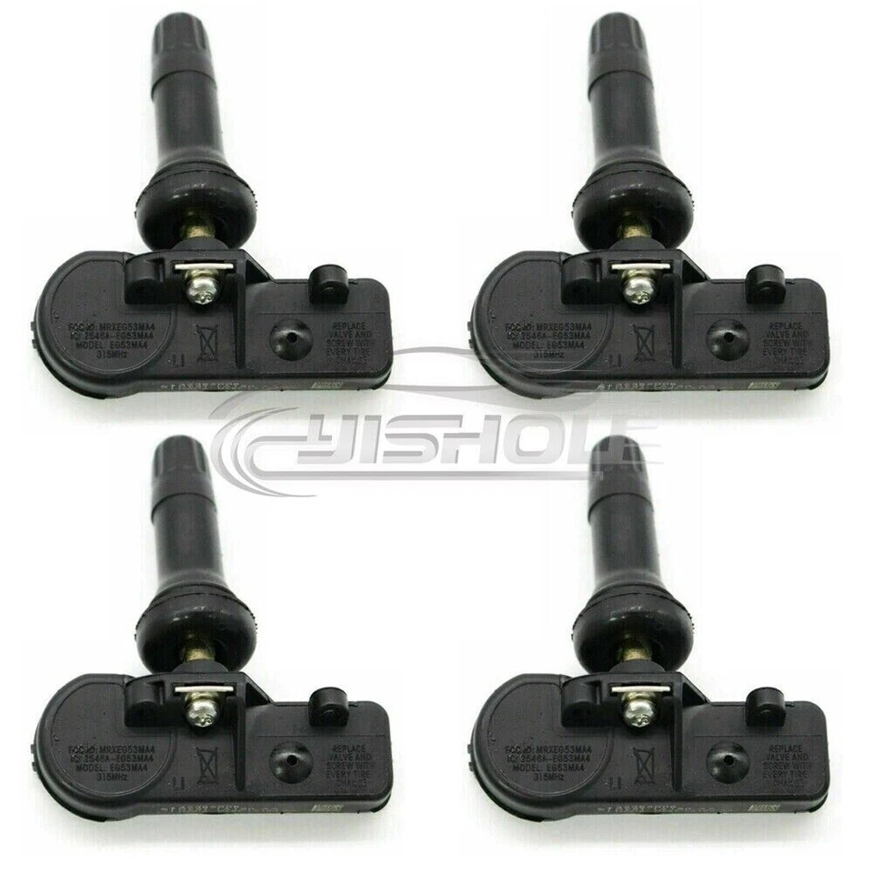 DE8T-1A180-AA 4 peças NOVO Sensor de Pressão dos Pneus TPMS TPMS Para Ford Motorcraft 315Mhz - Imagem 3 de 4