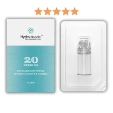 Hydra.Needle Stamp MicroNeedle System 20 Needles (Glass)