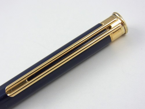 Montblanc Noblesse Midnight Blue Lacquer Ballpoint Pen (used) FREE SHIPPING - Picture 6 of 6