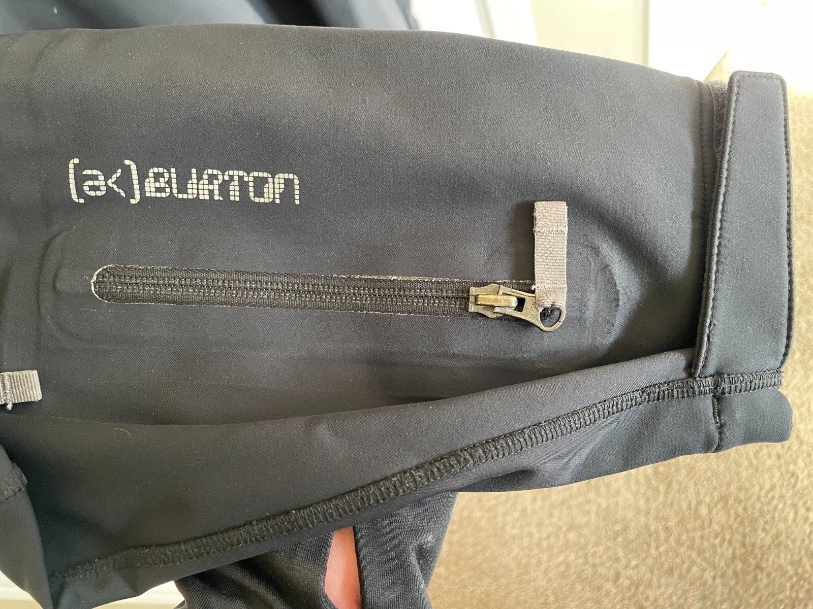 Burton AK softshell Jacket Black Men's size Large L eBay