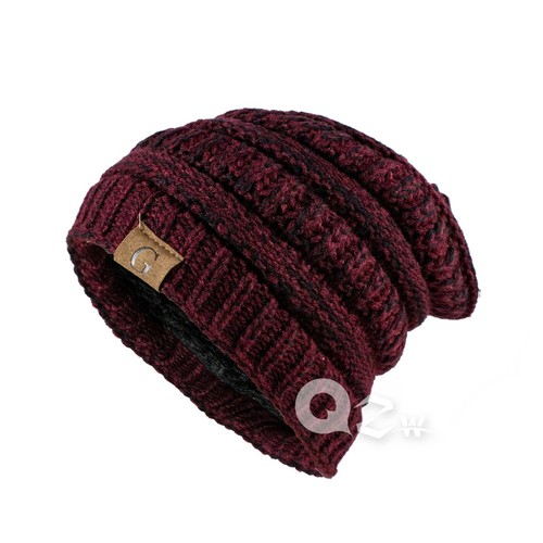 Women's Men Knit Slouchy Baggy Beanie Oversize Winter Hat Ski Fleece Slouchy Cap - Picture 25 of 29