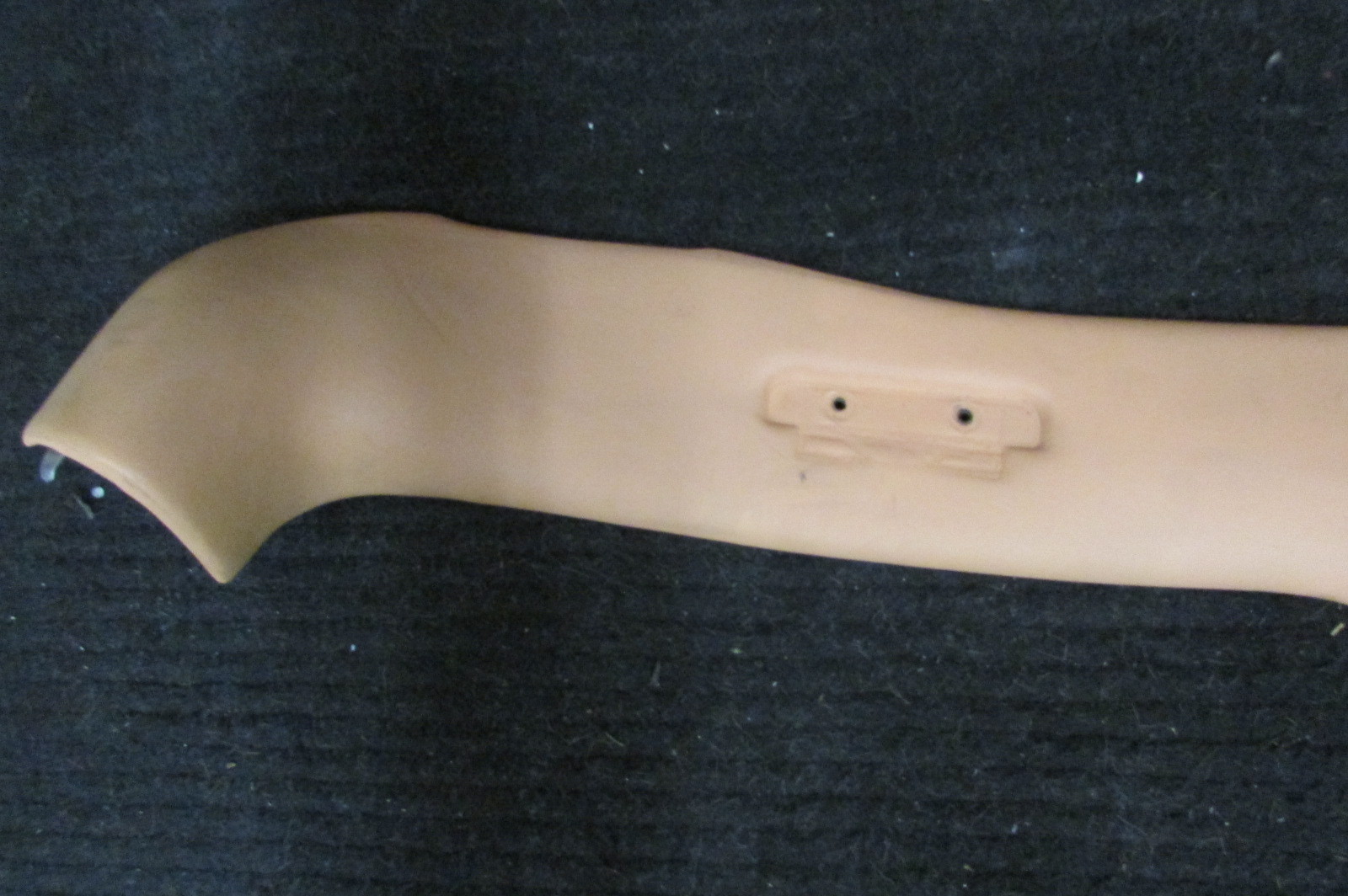 Ferrari F430 Spider Upper Windshield Cover Beige Leather, P/N 68503705