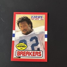 1985 Topps USFL #105 Marcus Dupree ROOKIE NM +/-