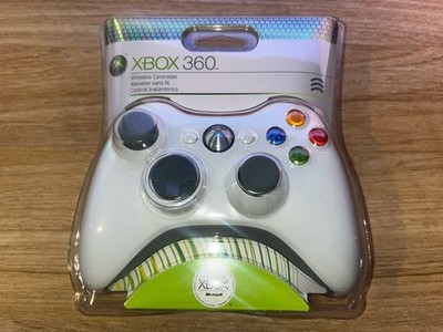 SEALED/NEW Microsoft Xbox 360 Wireless Controller, OEM, White, Hanger