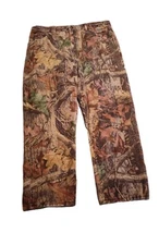 WRANGLER PRO GEAR Camo Denim Jeans Mens 40x29 Hunting Outdoor Max Advantage 