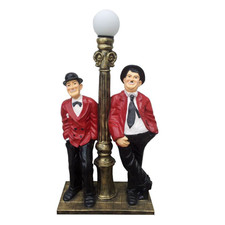Deko Statue Lampe Skulptur 110cm Statuen Skul...
