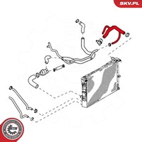Esen Skv KüHlerschlauch 24SKV288 FüR Land Rover