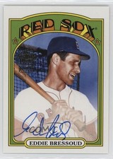 2022 Topps Archives 1972 Fan Favorites Auto Eddie Bressoud #72FF-EB Auto 0lc5