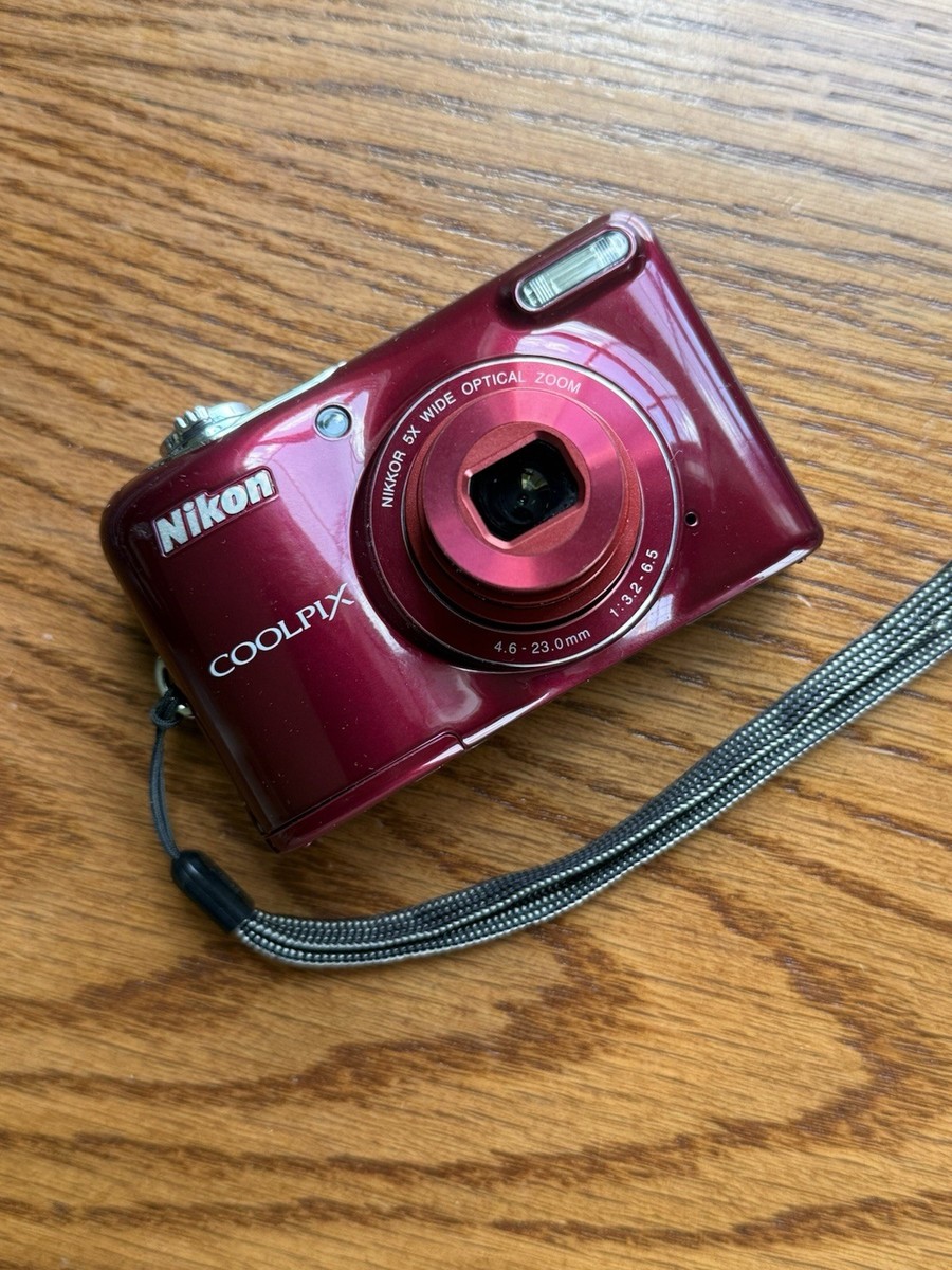 ⭐️Nikon COOLPIX L30 20.1MP 5x Wide NIKKOR Optical Zoom Digital