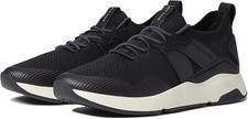 Cole Haan W26014 Size 8 Zerogrand All Day RS Trainer Black Knit/Leather/Ivory