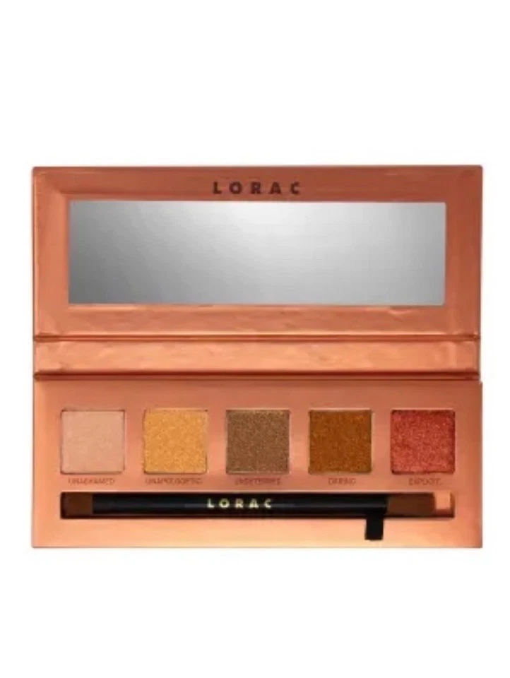Lorac Unzipped Brazen Eyeshadow Palette With Dual Ended Brush New In Box 💯Auth! - Image 3 of 4