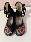 BININBOX WOMEN CHINESE EMBROIDERED FLOWER FLAT MARY JANE BALLET FLATS SZ. 40/9 — photo 10