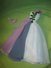 Barbie I LOVE LUCY Same Dress Episode DOLL OUTFIT Vintage Style GOWN & Shoes