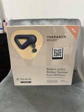 TheraGun Therabody Relief Quiet Deep Tissue Therapy Massage Gun NEW SEALED    