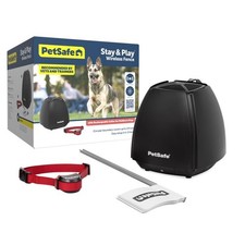 PetSafe Stay and Play Wireless Fence for Stubborn Dogs, Dogs Over 5