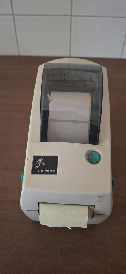 Etichettatrice Zebra LP 2824P (2824-20200-0001) - USATA e FUNZIONANTE - - Immagine 2 di 4