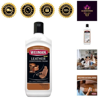 Deep Penetrating 3-in-1 Leather Cleaner & Conditioner for Luxurious Protection