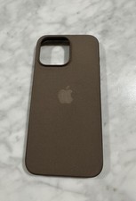 OEM Genuine Apple Fine Woven MagSafe Case For iPhone 15 Pro Max Taupe
