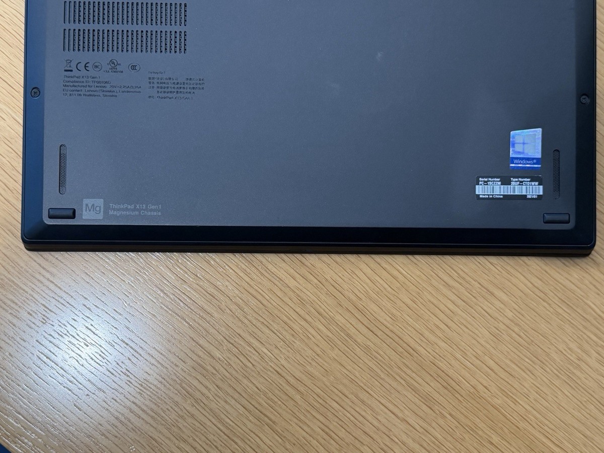 Lenovo ThinkPad X13 Gen 1 13.3