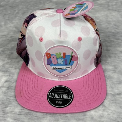 Doki Doki Literature Club Snapback Hat Monika Sayori Natsuki Yuri Anime Graphic