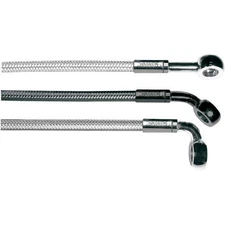 Magnum Black Pearl Designer Series ABS Front Upper Brake Line - 10mm., 35deg. Ba