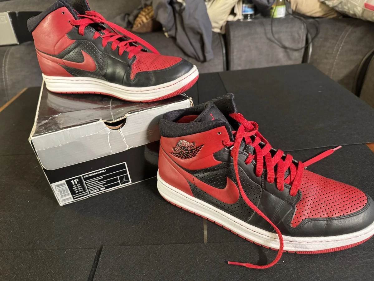 Preços baixos em Jordan Alpha 1 Varsity Red | eBay