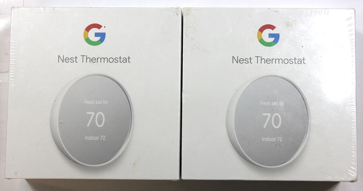 Google Nest Thermostat Lot of (2) NEW IN BOX
Opens in a new window or tab
