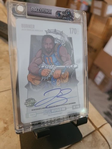 Bo Jackson Battle Arena Burner Steel Auto Hero Unmasked Jalen Brunson JBNA-7