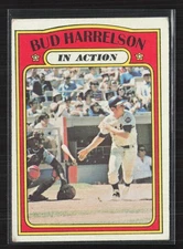 1972 Topps - Bud Harrelson #54 - In Action - Set Break!! EX - Combined Shipping!