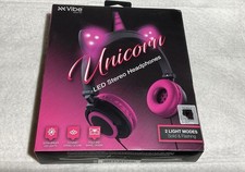 Vibe Unicorn LED Stereo Headphone wired 