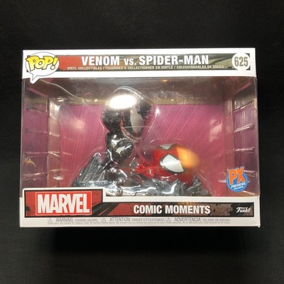 Venom Vs Spider-Man Funko Pop Comic Moments #625 PX Previews Exclusive