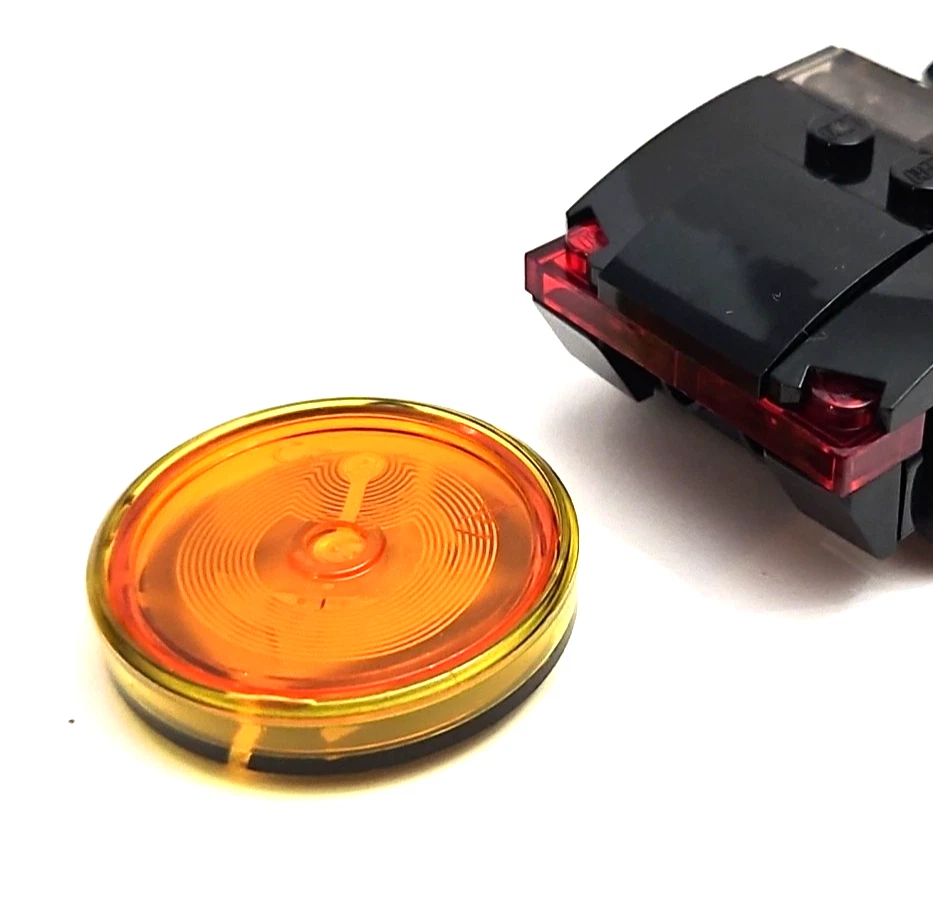 Lego Knight Rider Michael Knight Dimensions Juguete Etiqueta Base Disco con Kit Construir Solo Foto 2 de 2