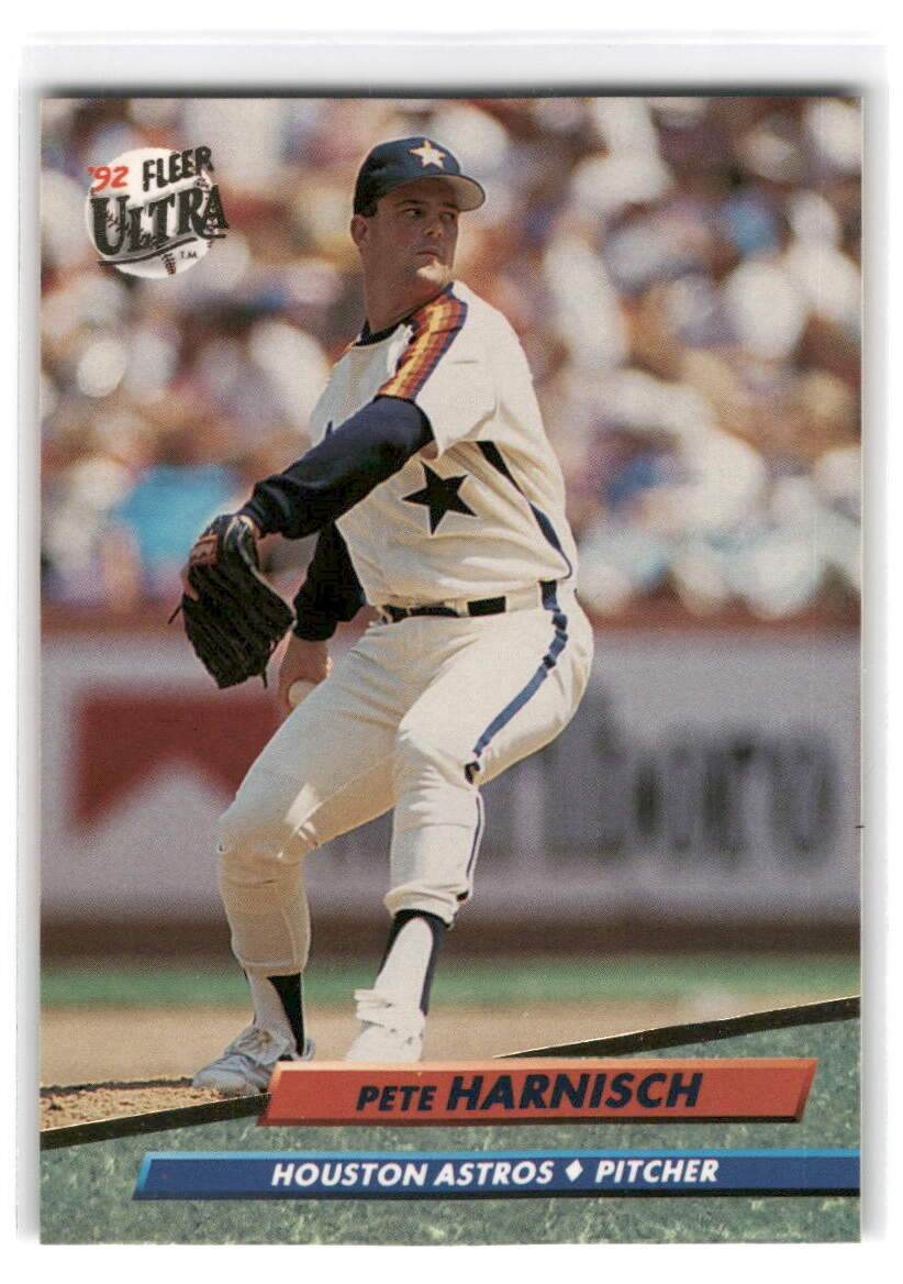 Pete Harnisch 1992 Ultra Baseball #204 Houston Astros