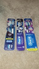 Oral-B Toothbrush Lot Of Random.  Lot Of 3 Packs Read Description