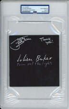 SIGNED Julien Baker Turn Out The Lights CD Cover Book PSA DNA COA Boygenius