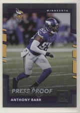2017 Panini Donruss Press Proof Silver 51/100 Anthony Barr #186 14gy