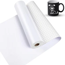Matte White Permanent Vinyl,  Matte White 12" X 50Ft Permanent Adhesive Roll for