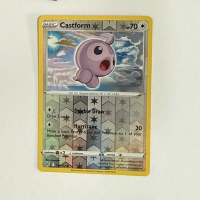 Castform 116/172 C Brilliant Stars Pokemon Reverse Holo NM/M BRS