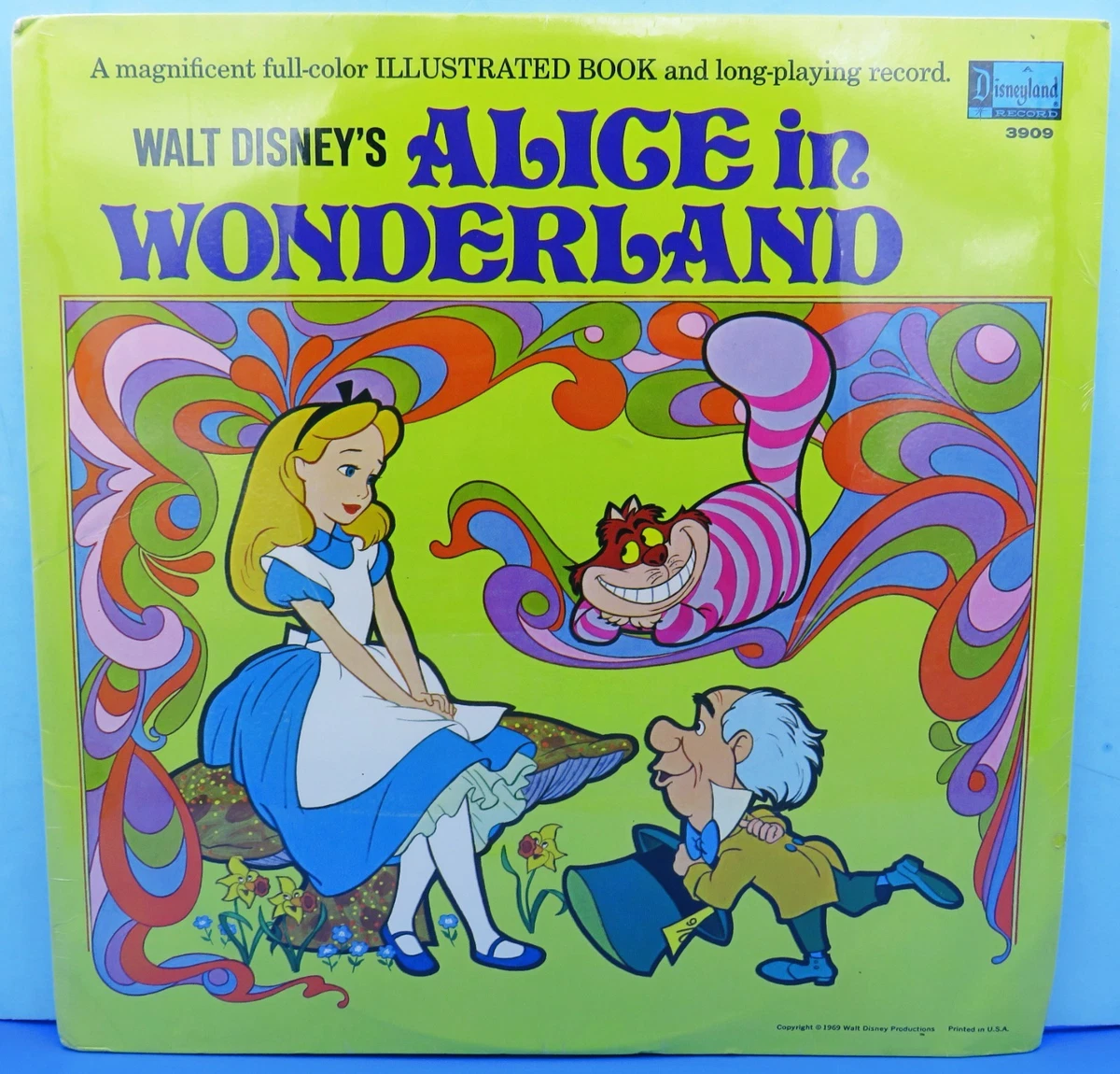 Alice in Wonderland Disney Records, Tapes & CDs (1968-Now) for